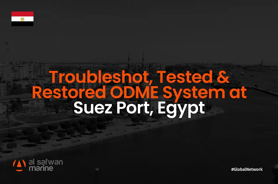 Oil Mist Detector (OMD) Testing & Certification – Suez Port, Egypt, photo 1