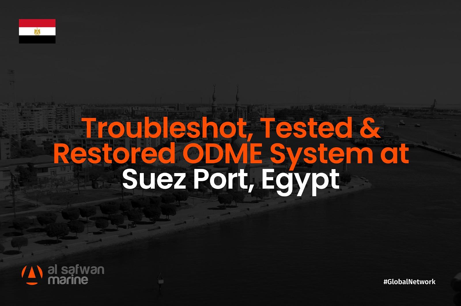 Oil Mist Detector (OMD) Testing & Certification – Suez Port, Egypt