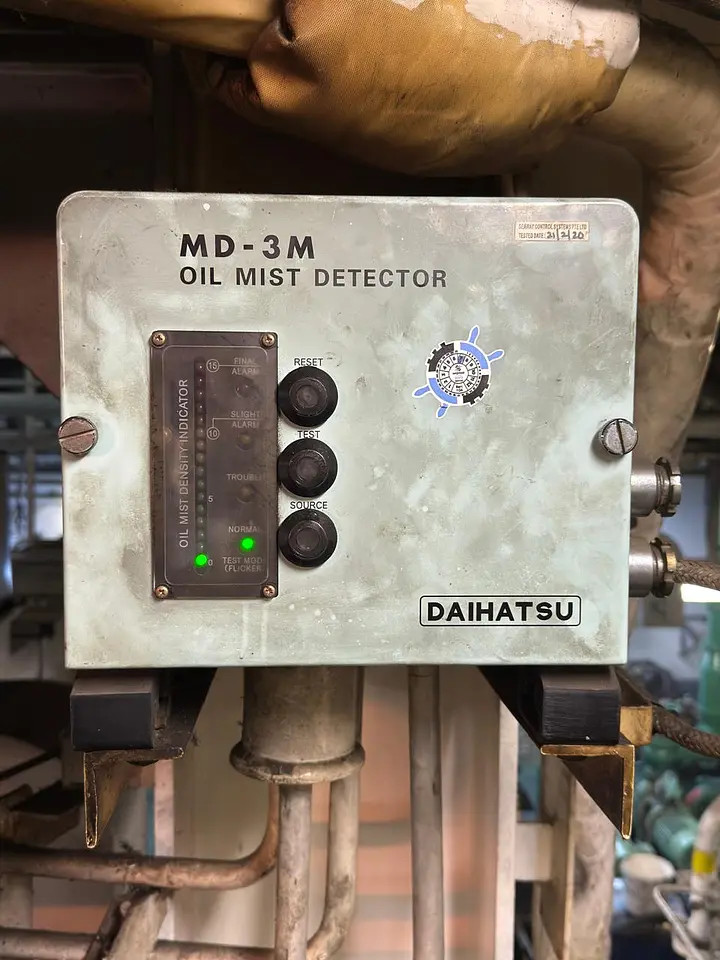 Oil Mist Detector (OMD) Testing & Certification – Suez Port, Egypt, photo 3