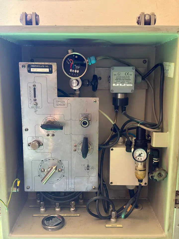 VECS System Troubleshooting & Sensor Calibration | Suez Anchorage, Egypt, photo 5