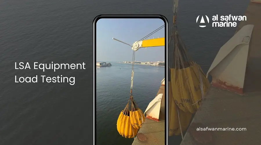 Enclosed Lifeboat Installation, Commissioning & Load Test – Ras Al Khaimah, photo 1