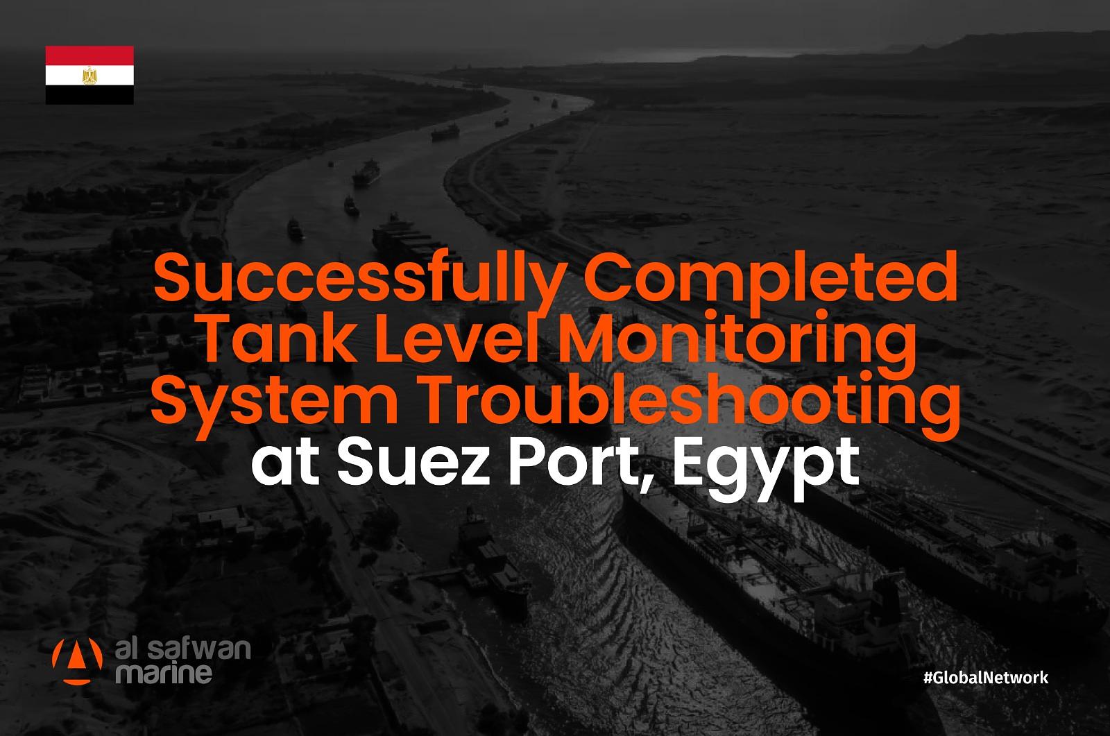 Tank Level Monitoring System Troubleshooting at Suez Port, Egypt