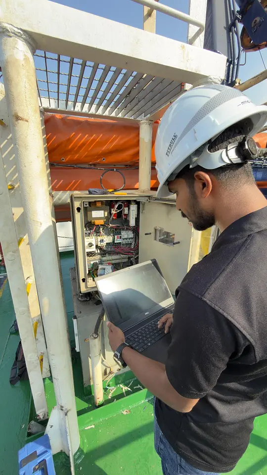 Fast Rescue Boat (FRB) Control Panel Upgrade – Khalifa Port, photo 7