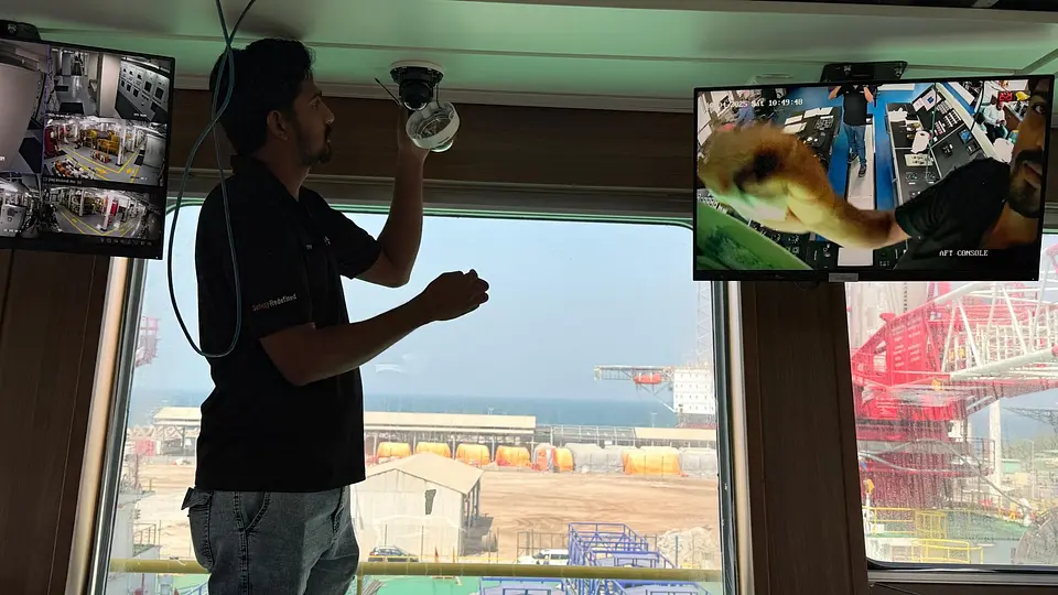 CCTV System Upgrade on Two Vessels – Khalid Port, photo 1