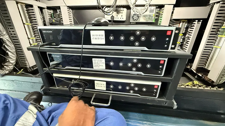CCTV System Upgrade on Two Vessels – Khalid Port, photo 11