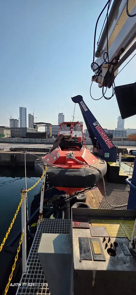 Annual Inspection of Rescue Boat & MacGregor Davit – DMC Port, Dubai, photo 3