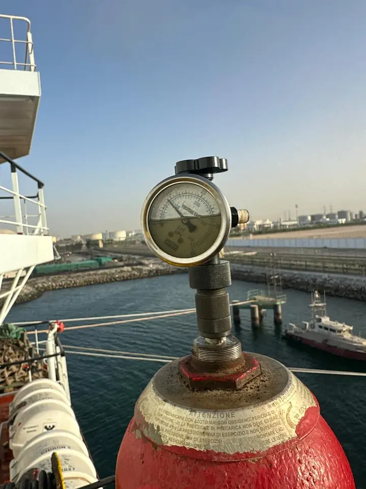 Annual Inspection of Free-Fall Lifeboat & Rescue Boat Systems – Hamriyah Port, photo 10