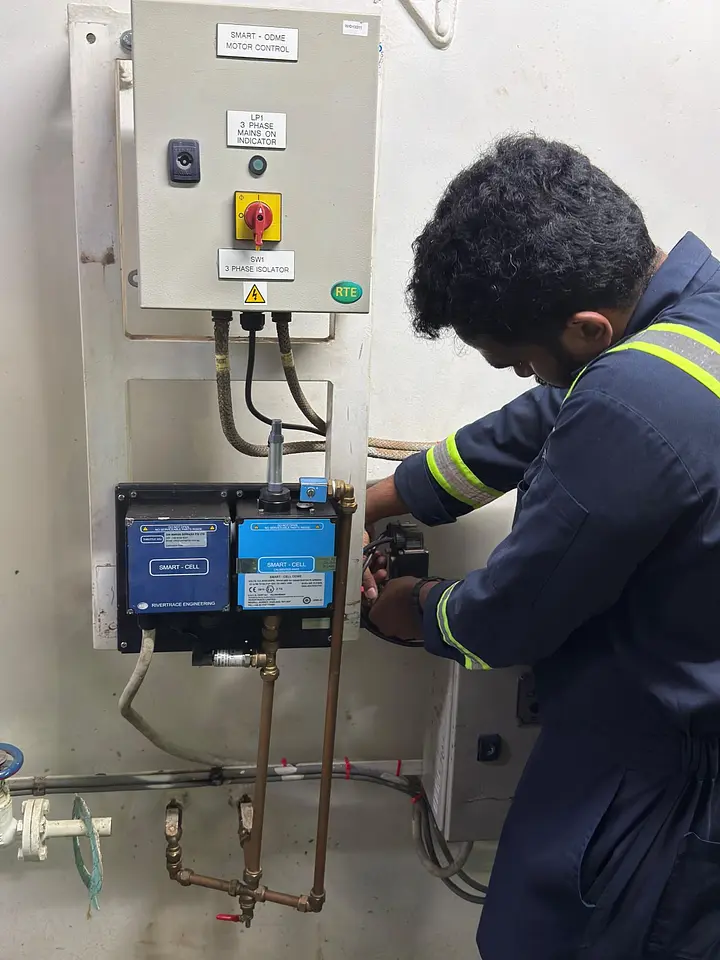 Rivertrace ODME Troubleshooting, 3-Way Valve Installation & Commissioning, photo 4