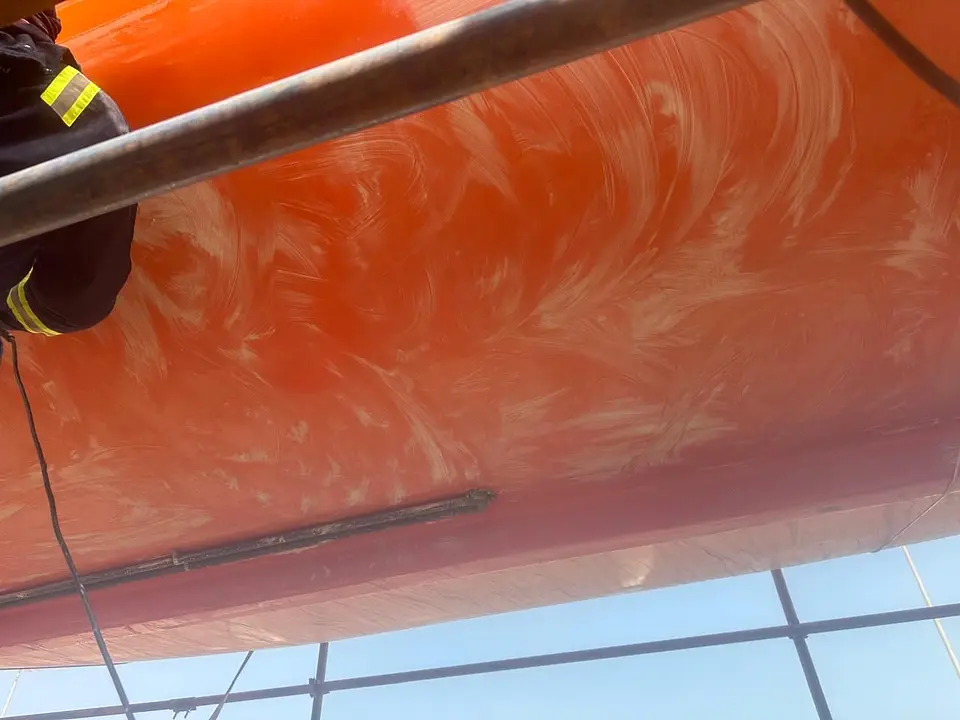 Lifeboat Polishing – Khalifa Port, Abu Dhabi, photo 5