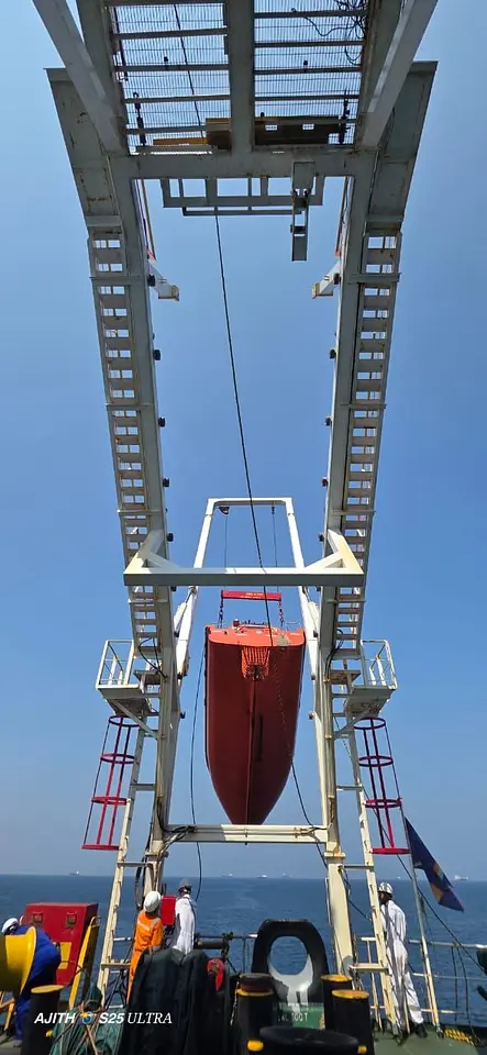 Annual Inspection of Freefall Lifeboat & Rescue Boat – Khorfakkan Anchorage, photo 2
