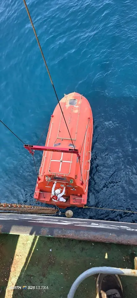 Annual Inspection of Freefall Lifeboat & Rescue Boat – Khorfakkan Anchorage, photo 4