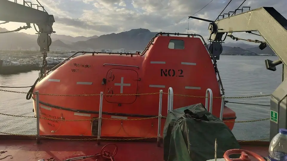 Annual Inspection of Lifeboat, Davit & Winch – Khorfakkan Port, photo 1