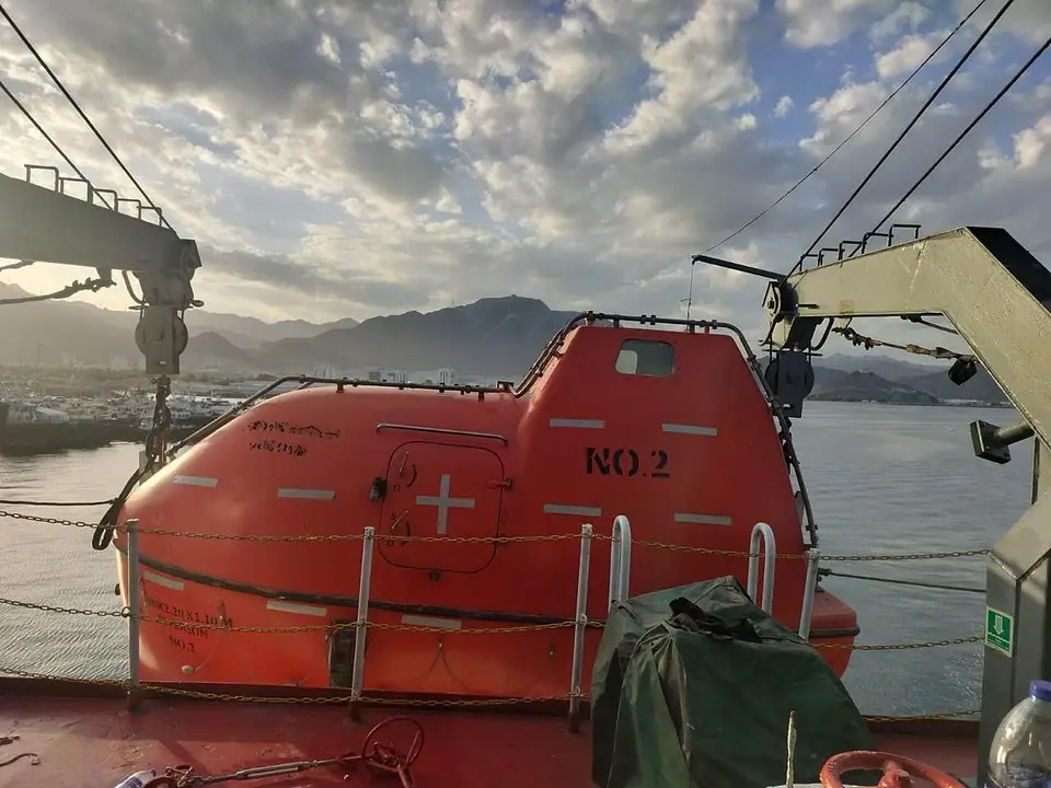 Annual Inspection of Lifeboat, Davit & Winch – Khorfakkan Port, photo 5