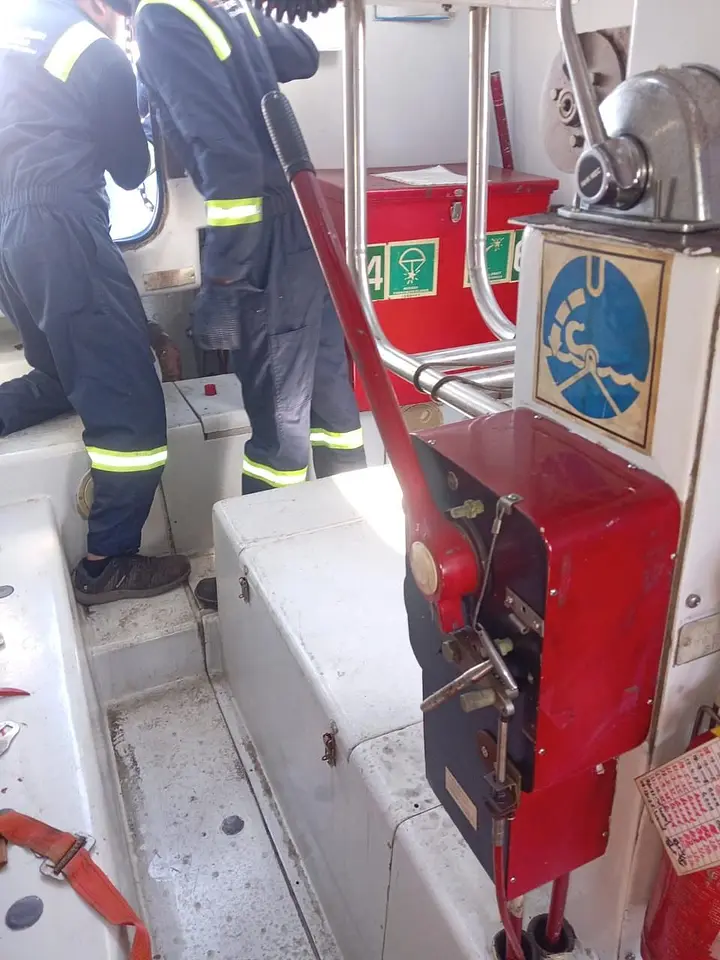 Annual Inspection of Lifeboat, Davit & Winch – Khorfakkan Port, photo 10
