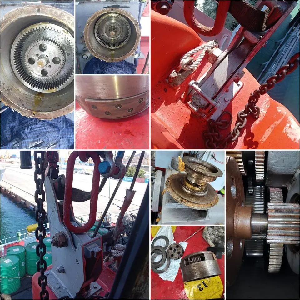 Annual Inspection of Lifeboat, Davit & Winch – Khorfakkan Port, photo 18