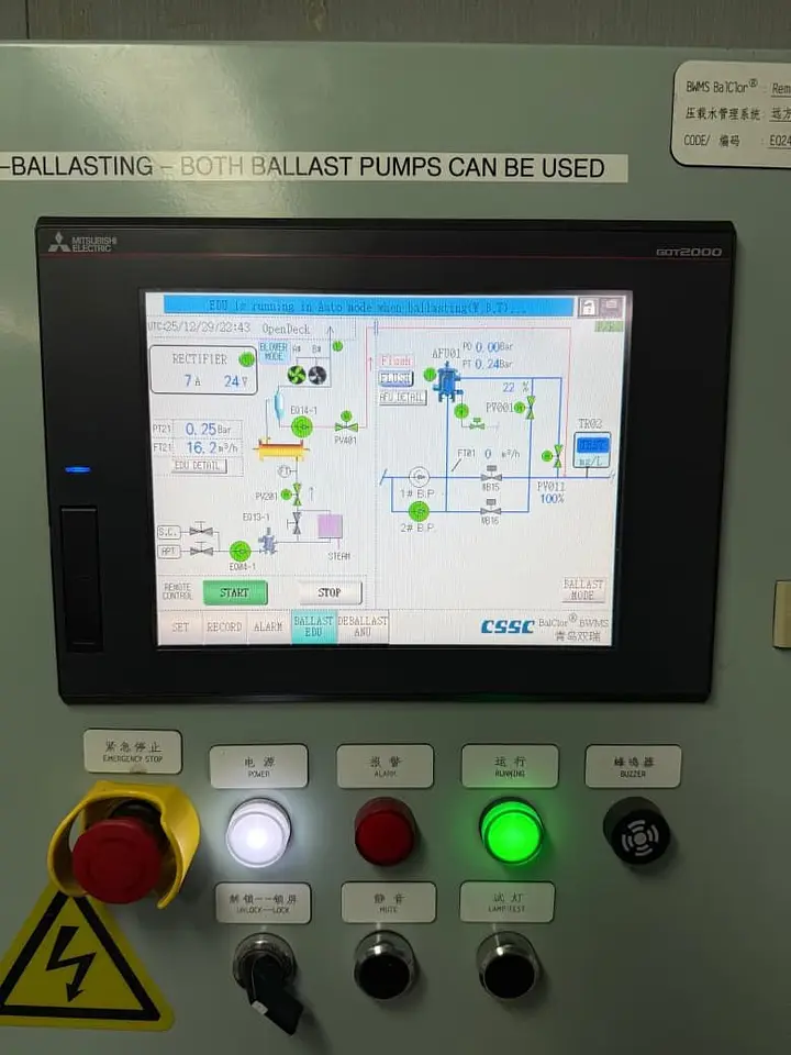 BWTS Troubleshooting – Fujairah Anchorage, photo 3