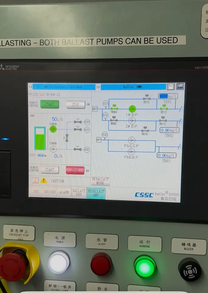 BWTS Troubleshooting – Fujairah Anchorage, photo 6