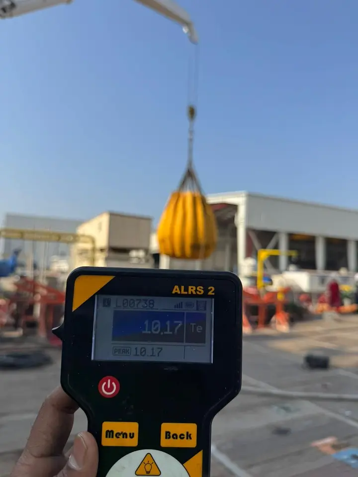 Knuckle Boom Crane Load Test – Hamriyah Port, Sharjah, photo 1