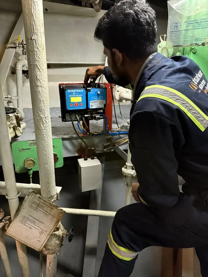15 PPM Bilge Monitor Retrofit – Salalah Port, Oman, photo 1