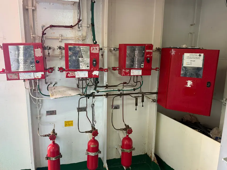 Annual Inspection of Fixed CO2 & DCP Systems – Khor Fakkan Anchorage, photo 5