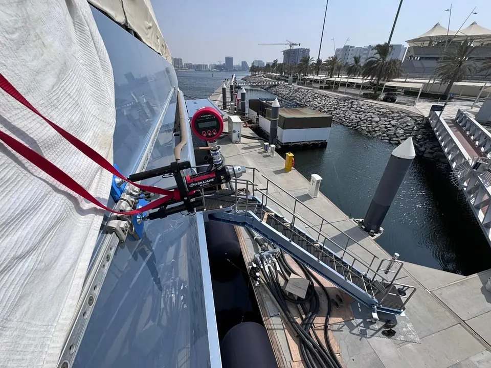 Harken Access Rail System – Pull-Out Testing | Yacht, photo 7