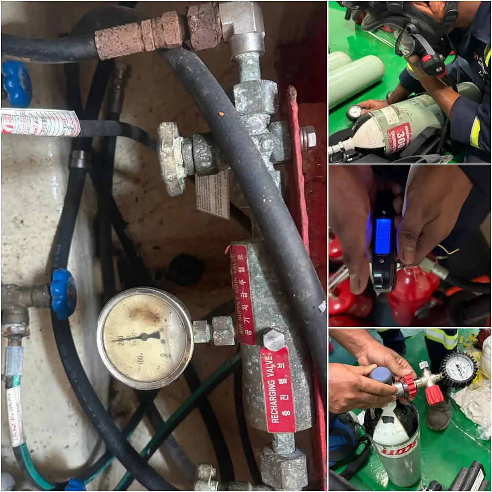 Annual Inspection of Fixed CO2 & DCP Systems – Khor Fakkan Anchorage, photo 7