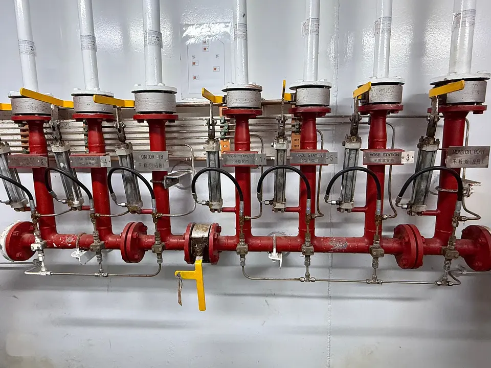 Annual Inspection of Fixed CO2 & DCP Systems – Khor Fakkan Anchorage, photo 8