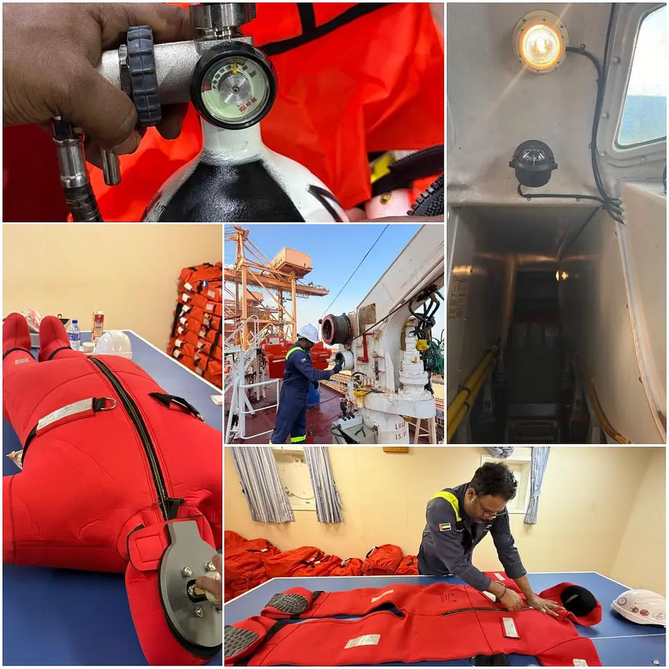 Annual Inspection of Lifeboat, Rescue Boat & Fire-Fighting Systems – Sohar Port, Oman, photo 16