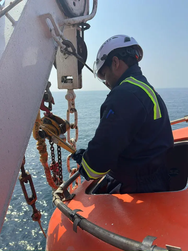 Annual Lifeboat & Davit Inspection – Fujairah Anchorage, photo 5