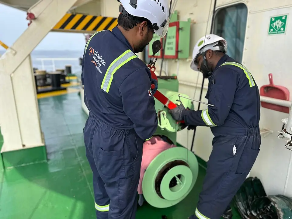 Lifeboat Annual Inspection – Fujairah Anchorage, photo 2