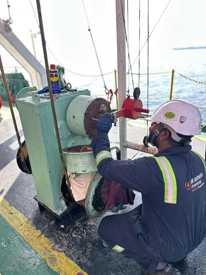 Annual Lifeboat & Davit Inspection – Fujairah Anchorage, photo 2