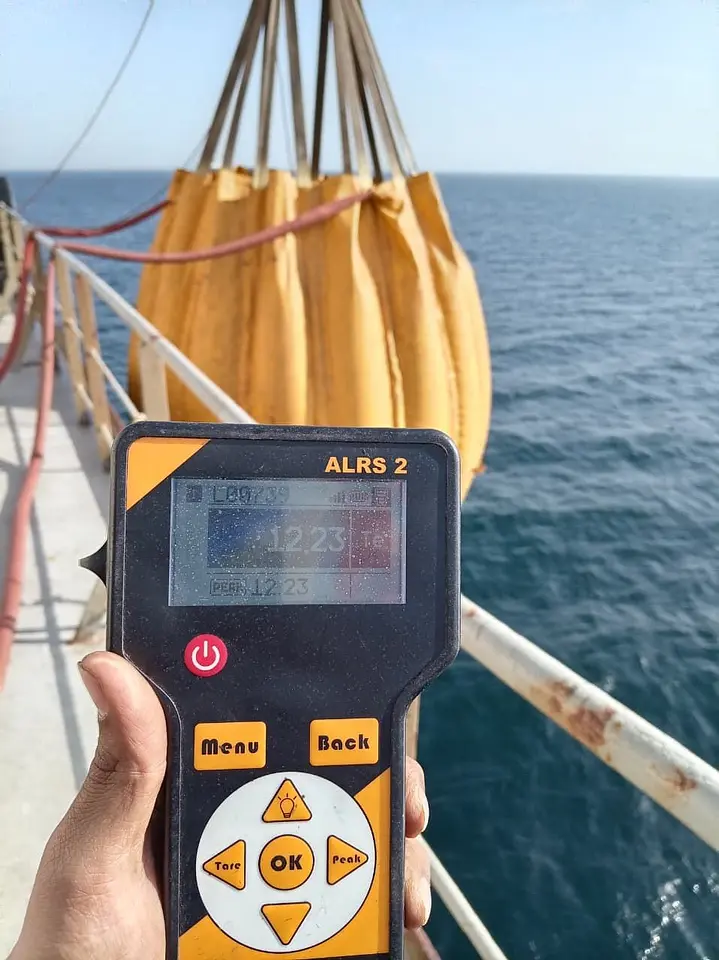 Hose Handling Crane & Lifting Equipment Load Tests – Fujairah Anchorage, photo 9