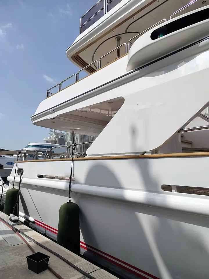 Addressable Fire Alarm System Retrofit – Luxury Yacht, Dubai Harbour, photo 2