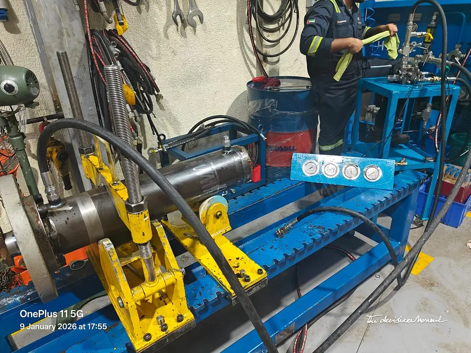 Towing Winch & Steering Hydraulics Overhaul – Dubai Maritime City, photo 7