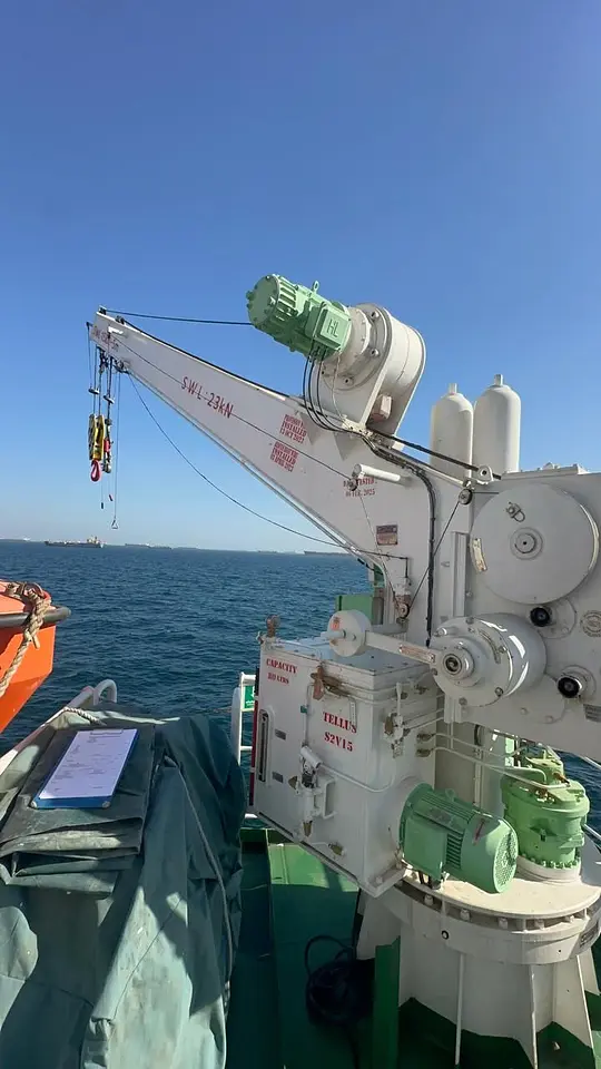 Annual Inspection of Freefall Lifeboat, Rescue Boat, Davits & Winches – Fujairah Anchorage, photo 2