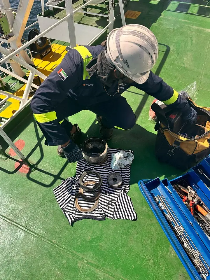 Annual Inspection of Freefall Lifeboat, Rescue Boat, Davits & Winches – Fujairah Anchorage, photo 6