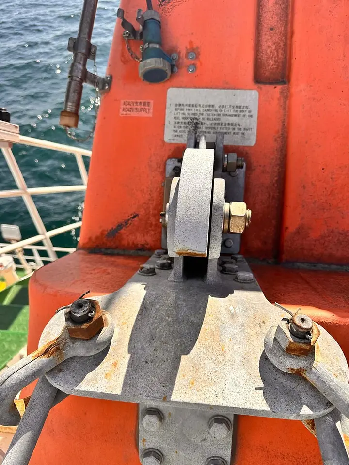 Annual Inspection of Freefall Lifeboat, Rescue Boat, Davits & Winches – Fujairah Anchorage, photo 11