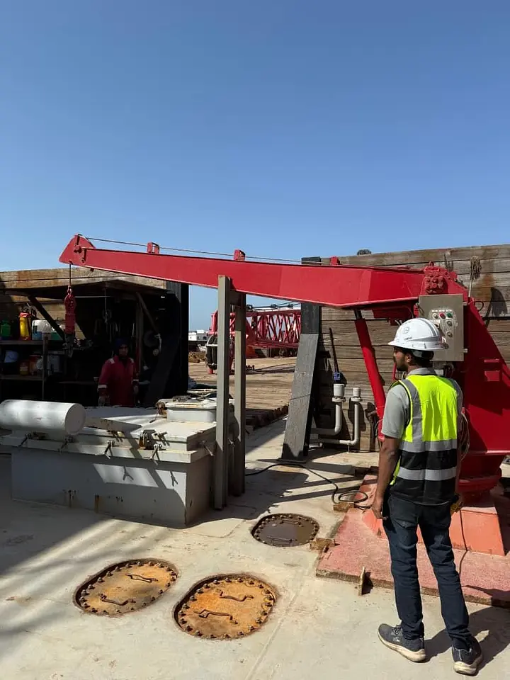 Deck Crane Troubleshooting – Ras Al Khaimah Port, photo 2