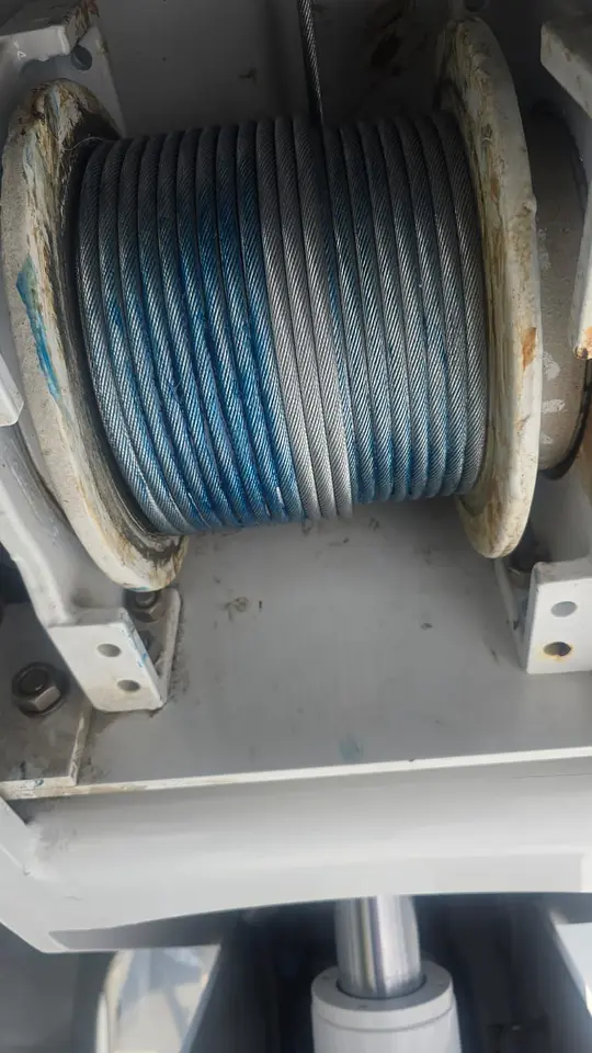 Yacht Deck Crane Load Test & Wire Rope Renewal – Port Rashid, photo 6