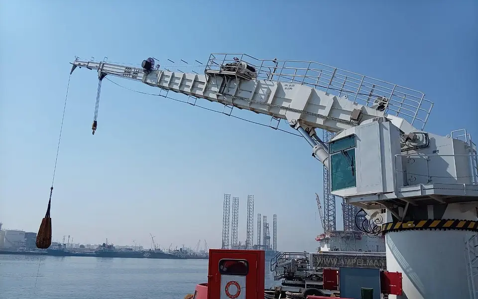 Crane Load Test (Auxiliary Hook & Man-Rider) – Albwardy Damen, Hamriyah, photo 5