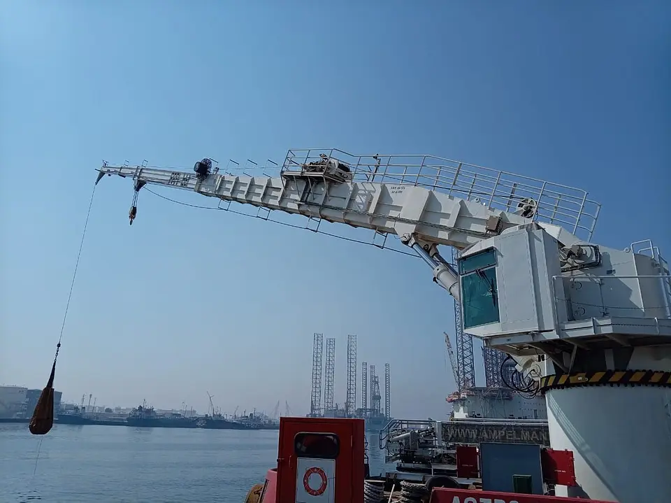 Crane Load Test (Auxiliary Hook & Man-Rider) – Albwardy Damen, Hamriyah, photo 10