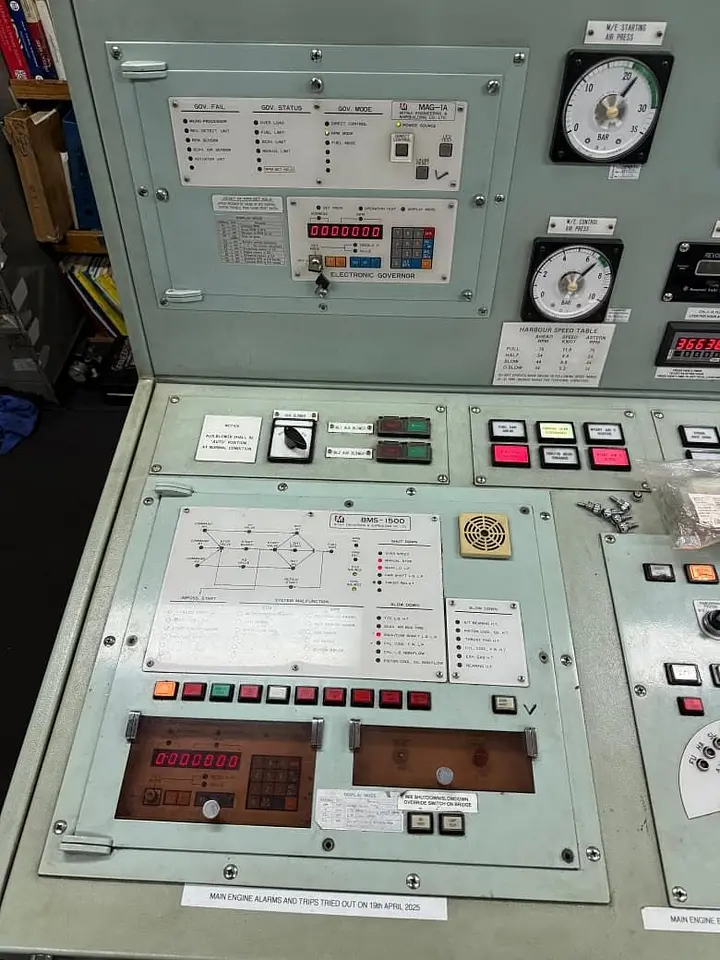 Main Engine Maneuvering System Troubleshooting – Khorfakkan, photo 9