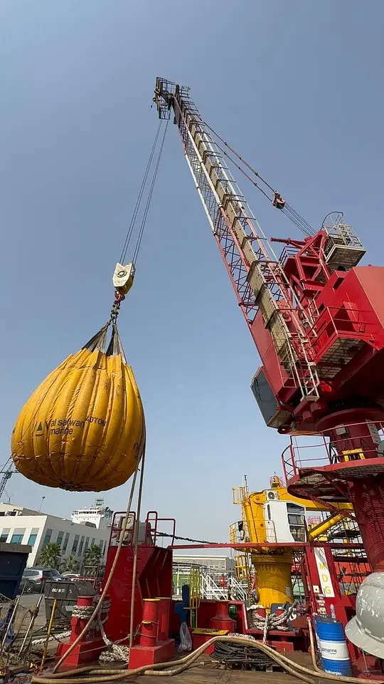 Pedestal Crane Load Test – Hamriyah Port, Sharjah, photo 4