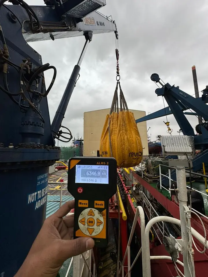 Provisions Crane Load Test – Hamriyah Port, photo 2