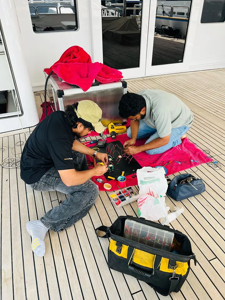 Fire Alarm Mimic Panel Retrofit – Dubai Harbour, photo 1
