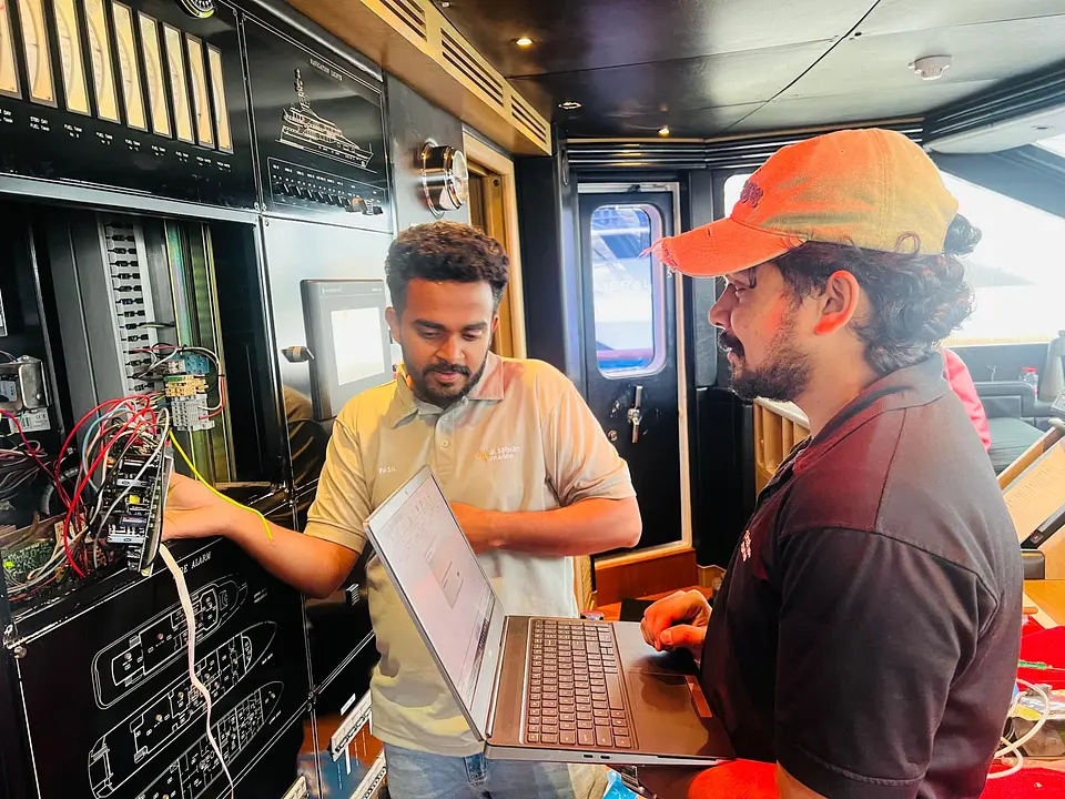 Fire Alarm Mimic Panel Retrofit – Dubai Harbour, photo 4