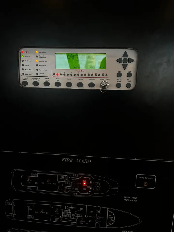 Fire Alarm Mimic Panel Retrofit – Dubai Harbour, photo 7