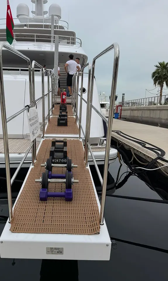 Annual Inspection & Load Test of Lifting Gear – Yacht, Yas Marina, photo 4