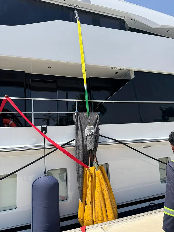 Annual Inspection & Load Test of Lifting Gear – Yacht, Yas Marina, photo 6