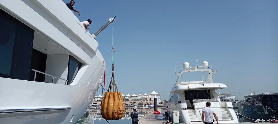 Annual Inspection & Load Test of Lifting Gear – Yacht, Yas Marina, photo 9